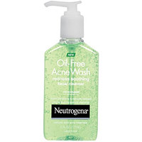 2 Pack Neutrogena Oil-Free Acne Wash Redness Soothing Facial Cleanser 6 oz Each