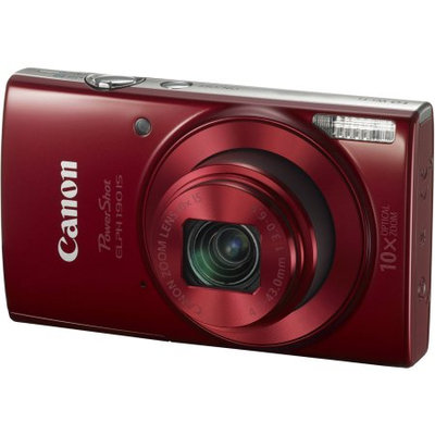 Canon - Powershot Elph190 20.0-megapixel Digital Camera - Red