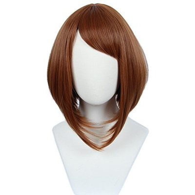 Linfairy Women's Brown Cosplay Wig Halloween Costume Party Wig