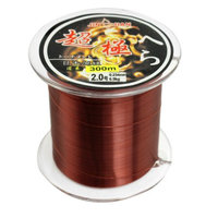 0.234mm Dia 6.5Kg Burgundy Nylon Freshwater Fishing Line Thread Reel 2.0