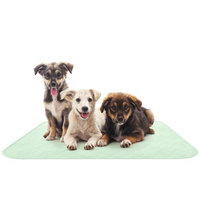 Trademark Global Games Puppy Pads Pet Training Mat- Quick Absorb, Waterproof, Machine Washable, Reusable- Dog Housebreaking, Training, Crate Supplies, 34â x 36â By PETMAKER