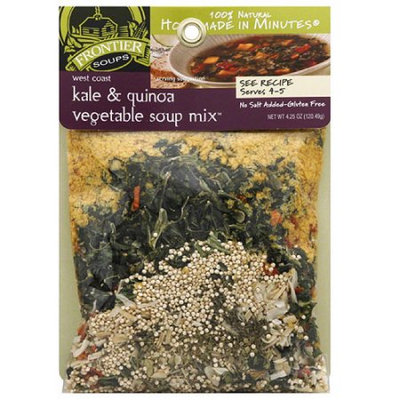Frontier Soups West Coast Kale & Quinoa Vegetable Soup Mix, 4.25 oz, (Pack of 8)