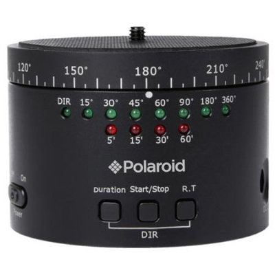 Polaroid Electronic Panorama Ball Head for GoPros, Smartphones & Digital Cameras