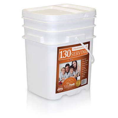 Relief Foods 70501-RF 130 Serving Entree And Breakfast Bucket