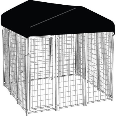 Jewett-cameron Company AKC Uptown Kennel w/ Roof Kit