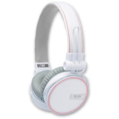 ILUV IEP636WHT ReF Deep Bass Headphones - White