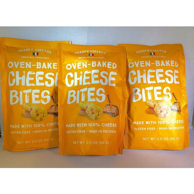 Trader Joe's Trader Giotto's Oven-Baked, Gluten-Free, Low Carb Cheese Bites (3-pack)