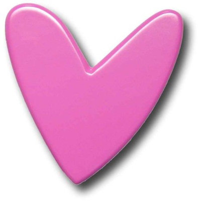 Girls, Girls, Girls Modern Heart Drawer Pulls (Set of 2) (Aqua)
