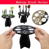 Auntwhale Brushes Organizer Holder Foundation For Daily Useful Make Up Cosmetic Display Stand Drying Rack