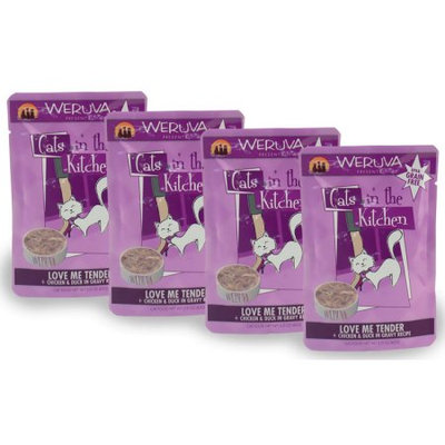 Weruva Cats in the Kitchen PouchLove Me Tender Box 4PACK 12 oz