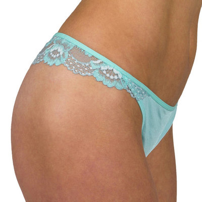 Juniors' Candie's® Microfiber Cross-Dye Thong