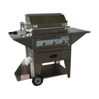 Lazyman Lazy Man Masterpiece Mobile Outdoor Stainless Steel Natural Gas Grill