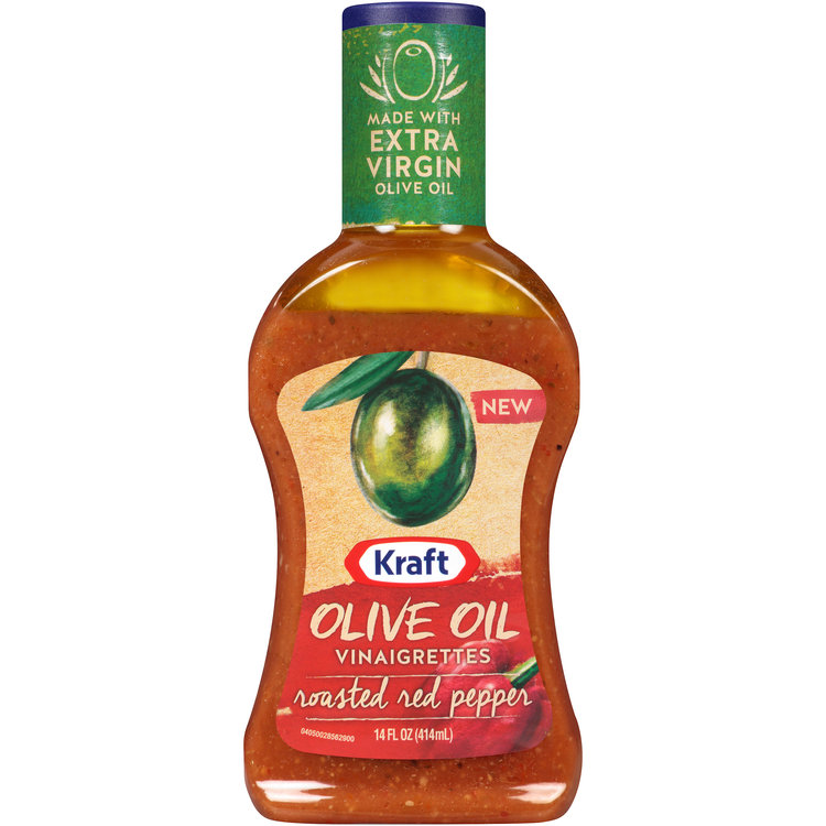Kraft Roasted Red Pepper Olive Oil Vinaigrette Dressing Reviews 2019