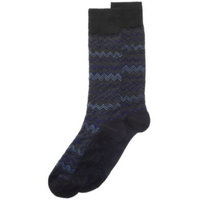 Men's Chevron-Print Dress Sock