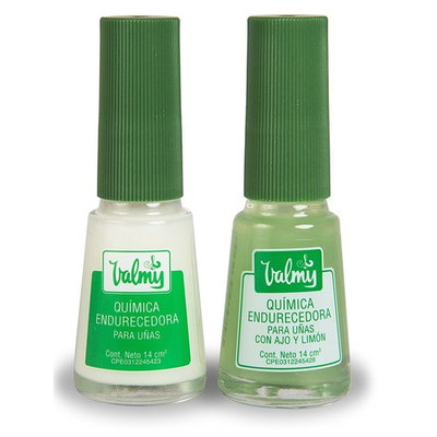Valmy Quimica Endurecedora + Garlic and Lemon - Nail Hardener Strengthener Whitening Polish Treatment