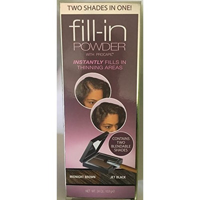 Cover Your Gray Cyg Fill In Powder, Midnight Brown/Jet Black