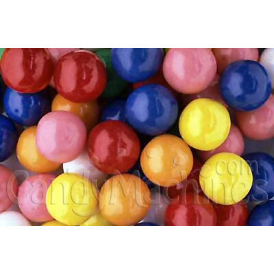 Candymachines Gumballs By The Pound - 2 Pound Bag of Solid Color Assorted