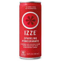 Pepsi IZZE Sparkling Juice Beverage, Pomegranate, 8.4 Fl Oz, 12 Count