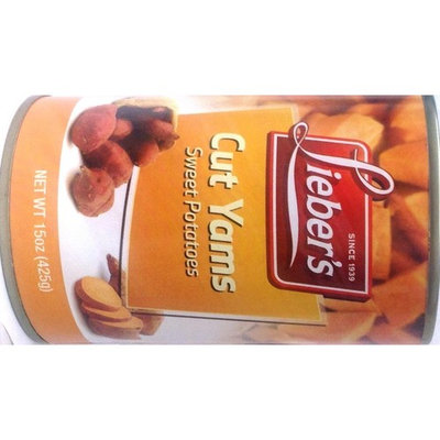 Lieber's Cut Yams 15oz Kosher For Passover - Pack of 6