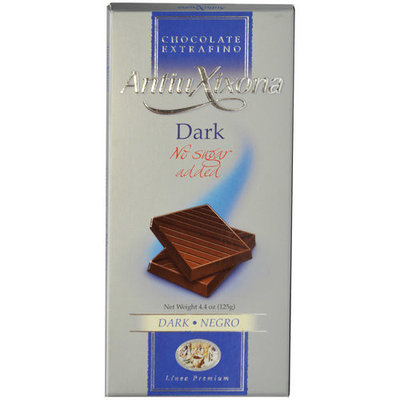 Antiu Xixoria No Sugar Added Dark Chocolate Bar, 4.4 oz