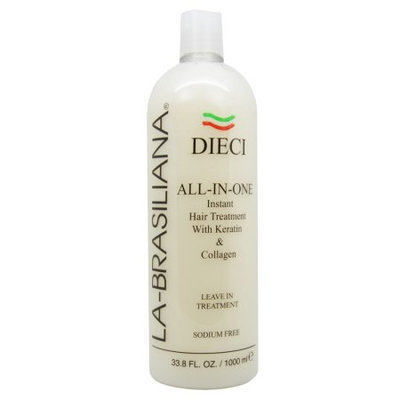 La Brasiliana La-Brasiliana Dieci All-In-One Instant Hair Treatment 1000ml/33.8oz