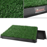 Homdox Puppy Potty Trainer Park Indoor Potty Grass Mat Training Pad For Pets Dog