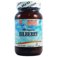 L A Naturals Bilberry Raw Herb 60 VGC