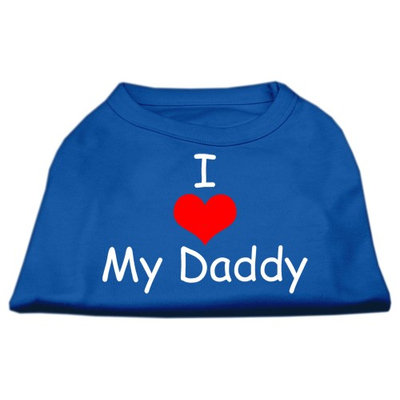 Ahi I Love My Daddy Screen Print Shirts Blue Med (12)