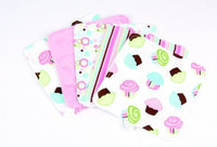 Trend Lab 101967 Blooming Bouquet Wash Cloth- 5-Pack Set