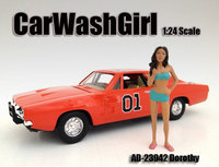 American Diorama 23942 Car Wash Girl Dorothy Figure for 1-24 Scale Models