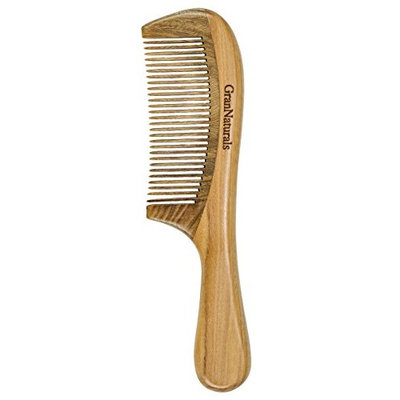 GranNaturals Sandalwood Hair & Beard Comb for Men & Women