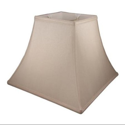Square Bell Lampshade in Taupe