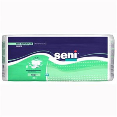 Seni SENI-S-XL25-BP1 Super Plus Briefs Extra Large - 25 Per Pack