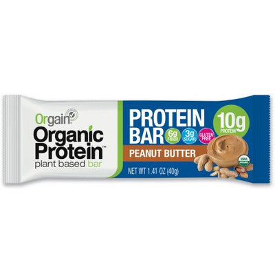 Orgain Organic Peanut Butter Protein Bar 12 Count