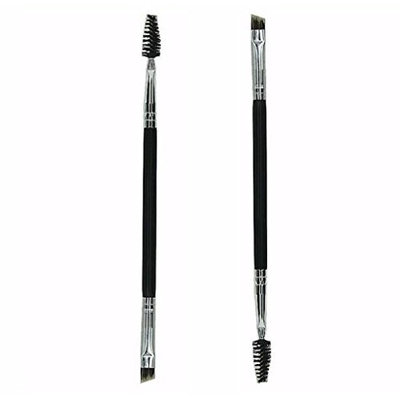 SMTSMT Bamboo Handle Double Eyebrow Brush + Eyebrow Comb
