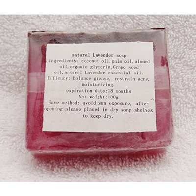 Handmade Natural Organic Lavender Moisturizing Soap. Face or Body Soap