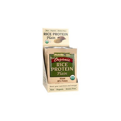 Nutribiotic - Organic Rice Protein Plain - 12 Packets