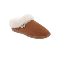 RJ's Fuzzies Chestnut Leather Sunrise Scuffs Slippers (Size 5) RJS 110-5