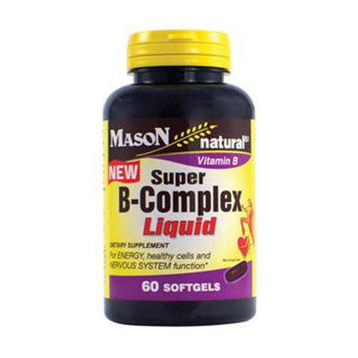 Mason Natural Super B-Complex Liquid Softgels - 60 Ea