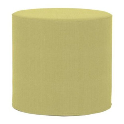 Howard Elliott Sterling No Tip Cylinder Ottoman 18