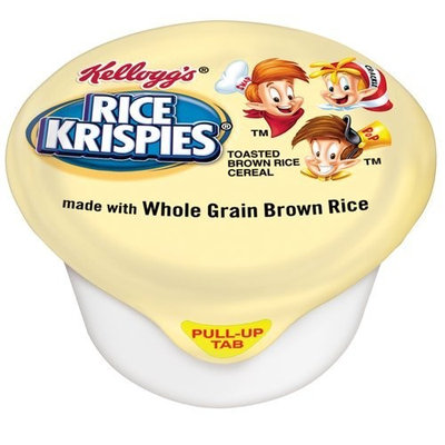 Kellogg's Rice Krispies Whole Grain Cereal, 1 Ounce (Pack of 96)