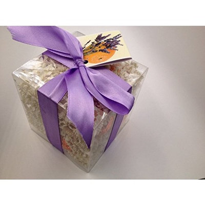 CLEMENTINE LAVENDER Bath Bomb Gift Set with 14 1 oz, ultra-moisturizing bath bombs, great for dry skin, makes a great gift