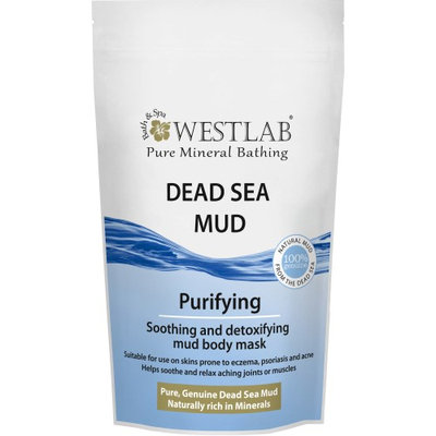 Westlab Dead Sea Mineral Mud pouch for Deep Cleansing and Purifying Skin