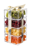 The Nuttery Ny The Nuttery Premium Dried Fruit Gourmet Gift Tower ~ Kiwi ~ Cranberry ~ Pineapple ~ Papaya
