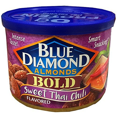 Blue Diamond Almonds Sweet Thai Chili, 6-Ounce Cans (Pack of 8 Cans)