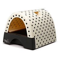 Kitty A Go Go Designer Cat Litter Box - Polka Dot