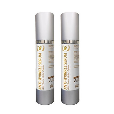 Skin care serum - ANTI-WRINKLE SERUM - Best serum for face serum - 2 Bottles