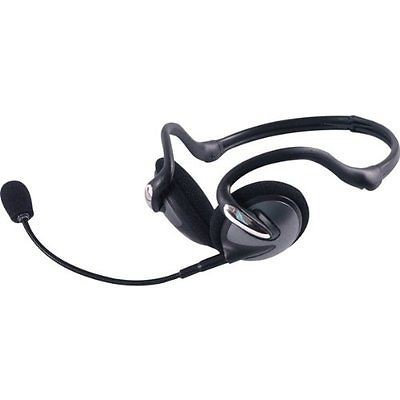 Jasco 98971 Portable Headset with Detachable Mic in BlackSilver