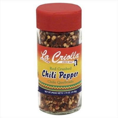 La Criolla 1. 75 oz. Red Crushed Chili Pepper, Case Of 12