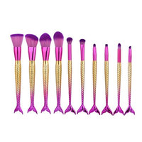 Makeup Brush Set,Putars 10PCS Professional Women Sexy Soft Material Cosmetic Makeup Brush Set for Perfect Application,for Eyebrow Eyeliner, Blush, Foundation, Contour and Blending G